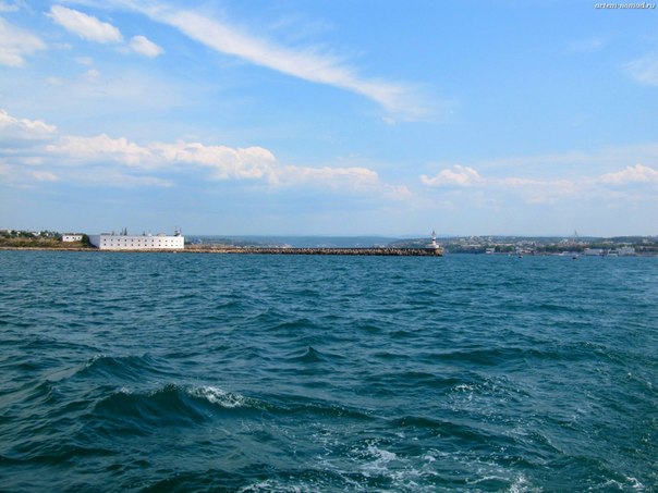 Бухта Севастополя. Вид с моря